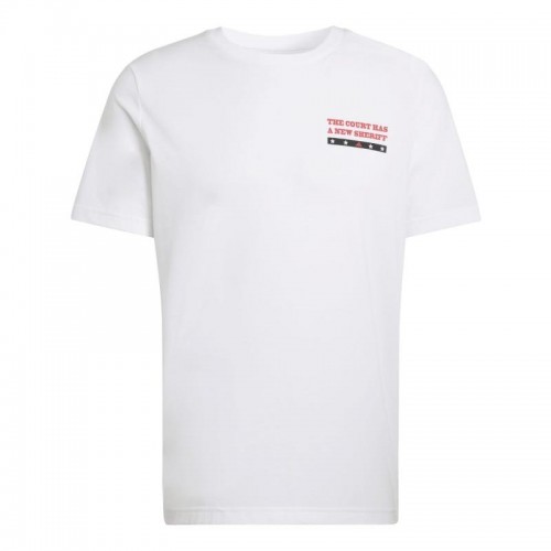 Adidas Wanted T-shirt blanc graphique