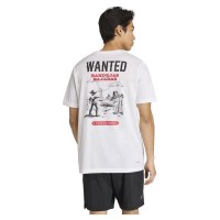 Adidas Wanted Graphic White T-Shirt