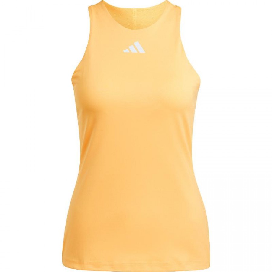 Adidas Y-Tank Orange White Women''s T-Shirt  Offer + Cheap