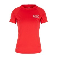 Armani EA7 Ventus 7 Red Women''s T-Shirt