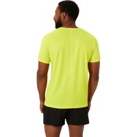 T-shirt Asics Core Jaune Fluo  Offre - Pas cher