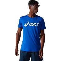 T-shirt Asics Core Logo Grande Azul Blanco PADELPOINT T-shirt Asics Core Logo Grande Azul Blanco