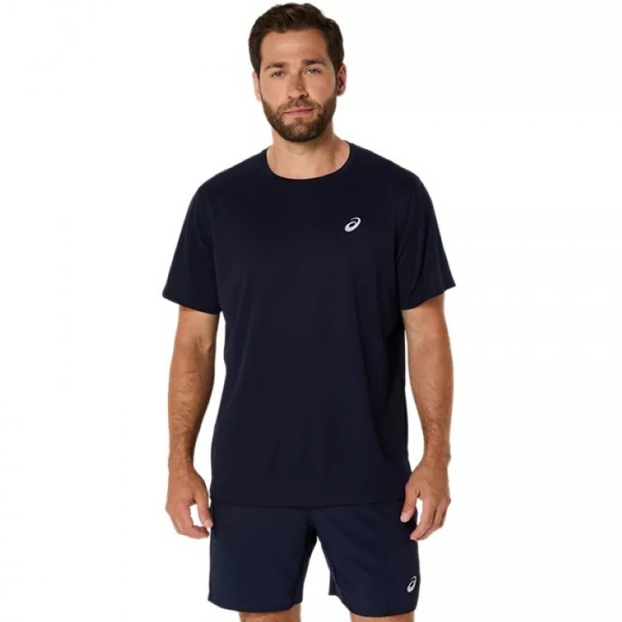 Asics Core SS Top Midnight Blue T-Shirt  Offer + Cheap