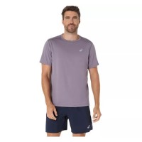 Camiseta Asics Core SS Top Gris Lavanda  Oferta + Barato