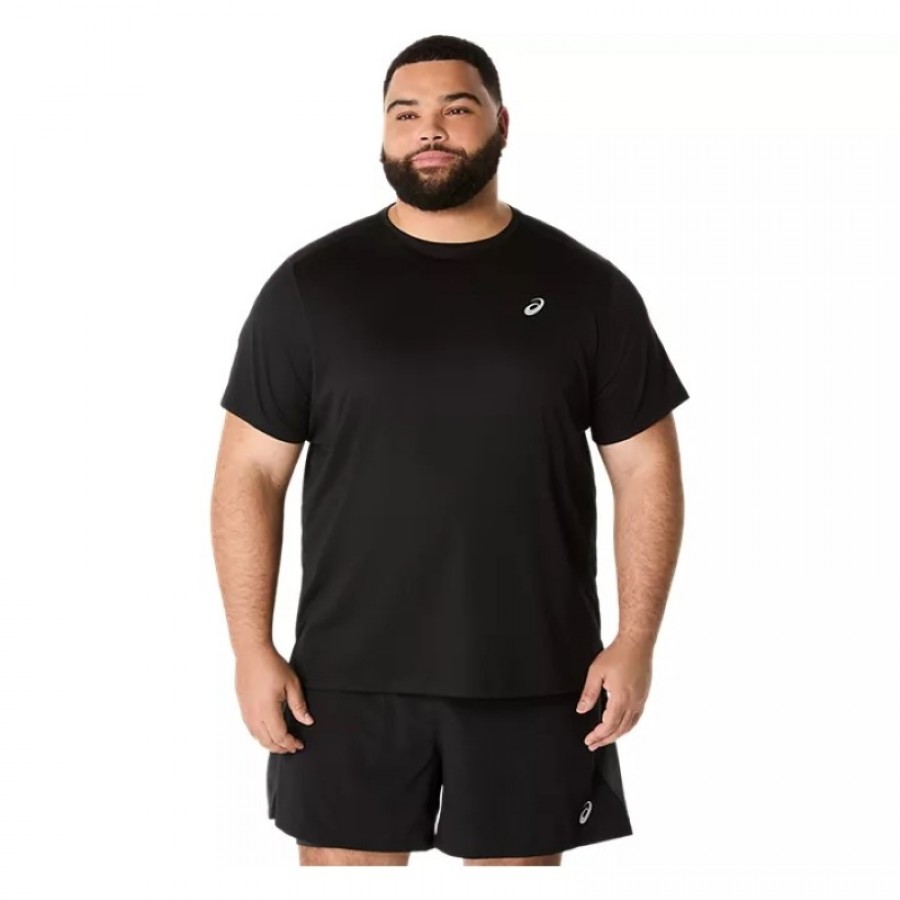Asics Core SS Top Black T-Shirt  Offer + Cheap
