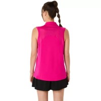 Camiseta Asics Court Rosa Mujer