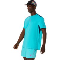 Camiseta Asics Padel Court SS Top Aqua  Offerta + Economico