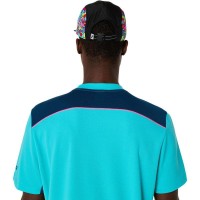 Camiseta Asics Padel Court SS Top Aqua  Offerta + Economico