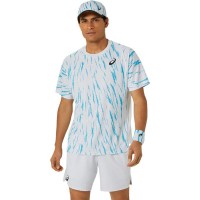 Camiseta Asics Game Glossy White  Oferta + Barato