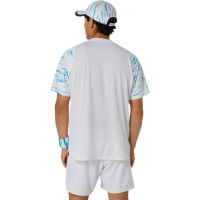 Camiseta Asics Game Glossy White  Oferta + Barato