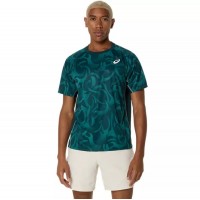 Camiseta Asics Game SS Top Green Saxon  Oferta + Barato