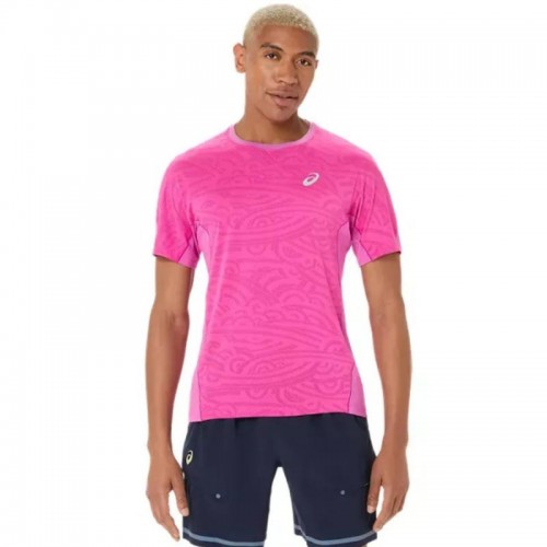 Camiseta Asics Match SS Top Rosa Sakura