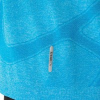 Camiseta Asics Road Seamless SS Top Azul Cielo