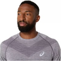 Camiseta Asics Seamless SS Top Lavanda Cinza Azul Indigo  Oferta + Barato