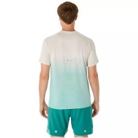 Camiseta Asics Seamless SS Top Verde Birch  Offre - Pas cher