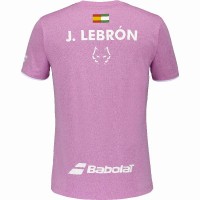 Babolat Juan Lebron Pink T-Shirt