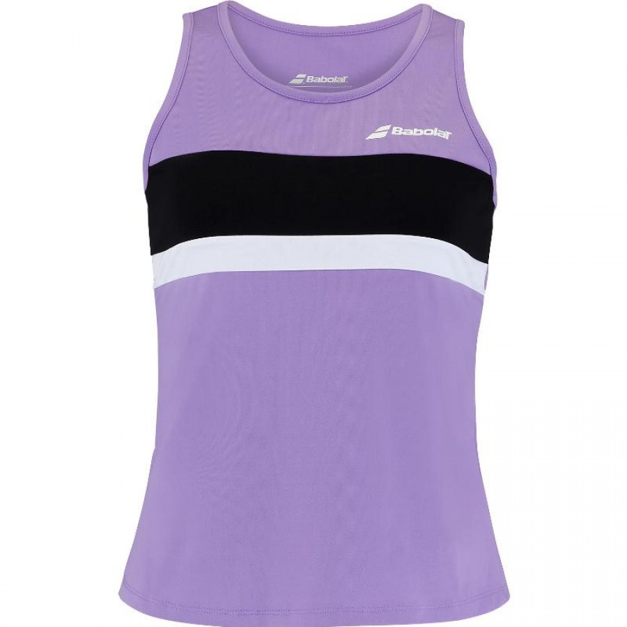 Camiseta feminina Babolat Padel Lavender  Oferta + Barato
