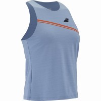 Camiseta Babolat Play Azul Tierno Mujer