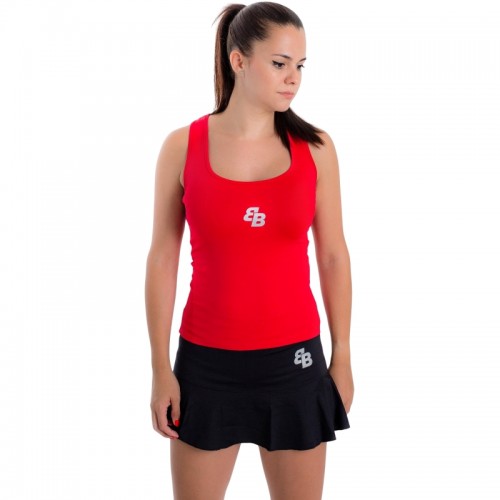 Basic BB T-shirt Red Silver