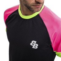 BB Jeu Black Pink Melon T-Shirt - Barata Oferta Outlet