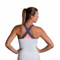 BB Cloud T-Shirt Branco Coral Cinza  Oferta + Barato