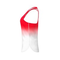 Bidi Badu Crew Gradiant Red White T-Shirt Feminina  Oferta + Barato