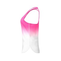 Bidi Badu Crew Gradiant Pink White T-shirt femme  Offre - Pas cher