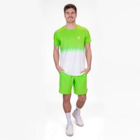 Camiseta Bidi Badu Crew Gradiant Neon Verde Branco  Oferta + Barato