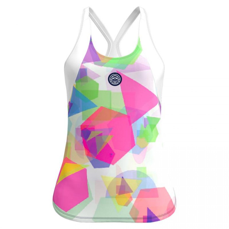 Bidi Badu Kaleido White Mix Maglietta da donna  Offerta + Economico