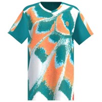 Bidi Badu Melbourne T-Shirt Bambino Petrolio Scollo A V Arancione  Offerta + Economico