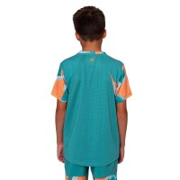 Bidi Badu Melbourne T-Shirt Bambino Petrolio Scollo A V Arancione  Offerta + Economico