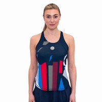 Camiseta Feminina Bidi Badu New York Azul Escuro Vermelho  Oferta + Barato