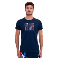 Camiseta Bidi Badu New York Chill Azul Escuro Vermelho  Oferta + Barato