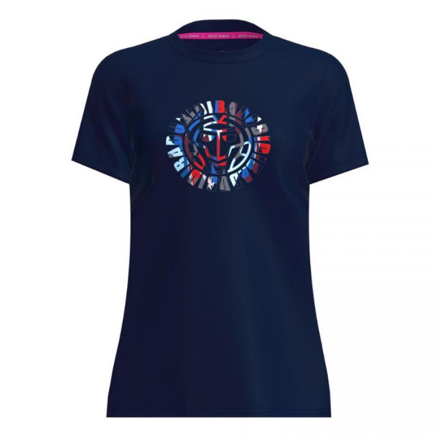 Camiseta Bidi Badu New York Chill Azul Oscuro Rojo Mujer  Oferta + Barato