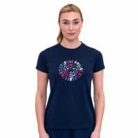 Camiseta Bidi Badu New York Chill Azul Oscuro Rojo Mujer  Oferta + Barato