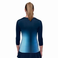 Camiseta Bidi Badu Spectrum V-Neck Aqua Azul Oscuro Mujer  Oferta + Barato