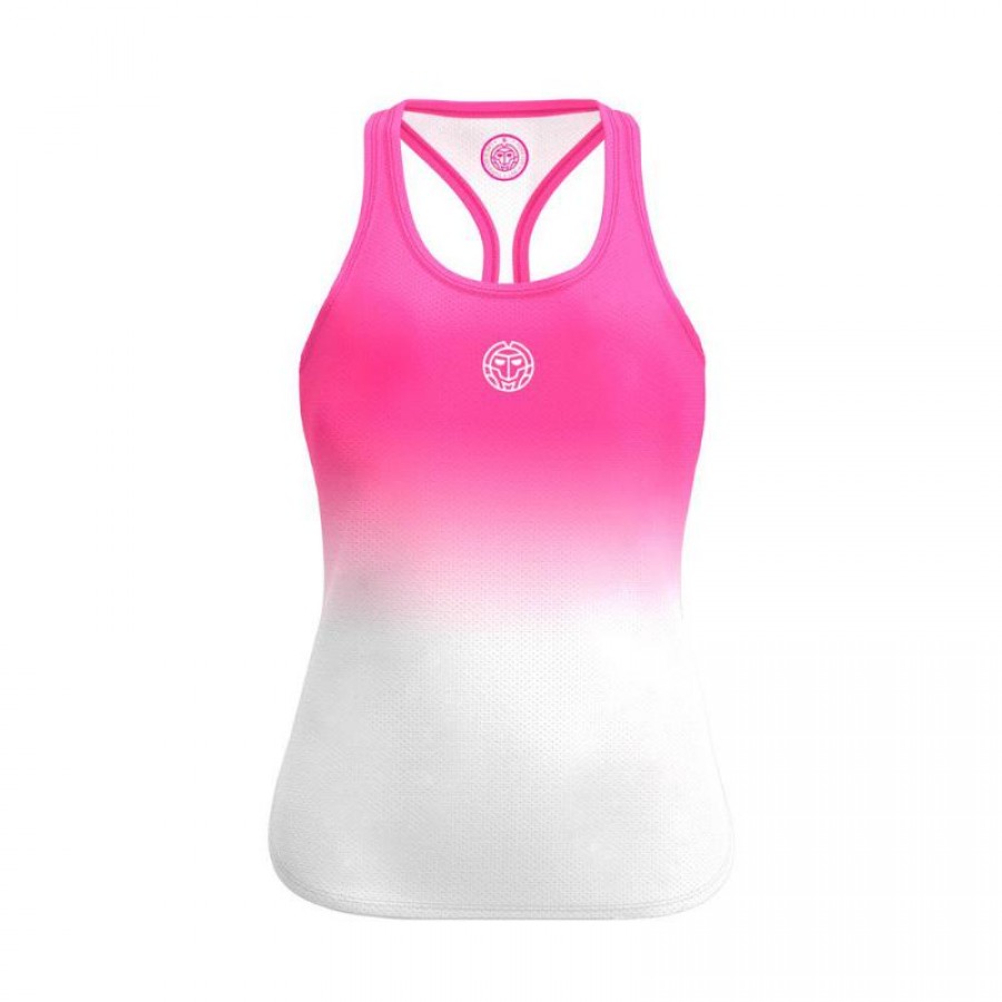 Bidi Badu Tanque T-Shirt Gradiant Rosa Branco Junior  Oferta + Barato