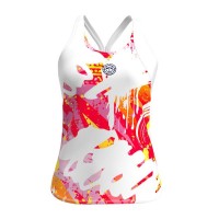 Bidi Badu Suspender T-Shirt Wild Arts White Mix Women  Offer + Cheap
