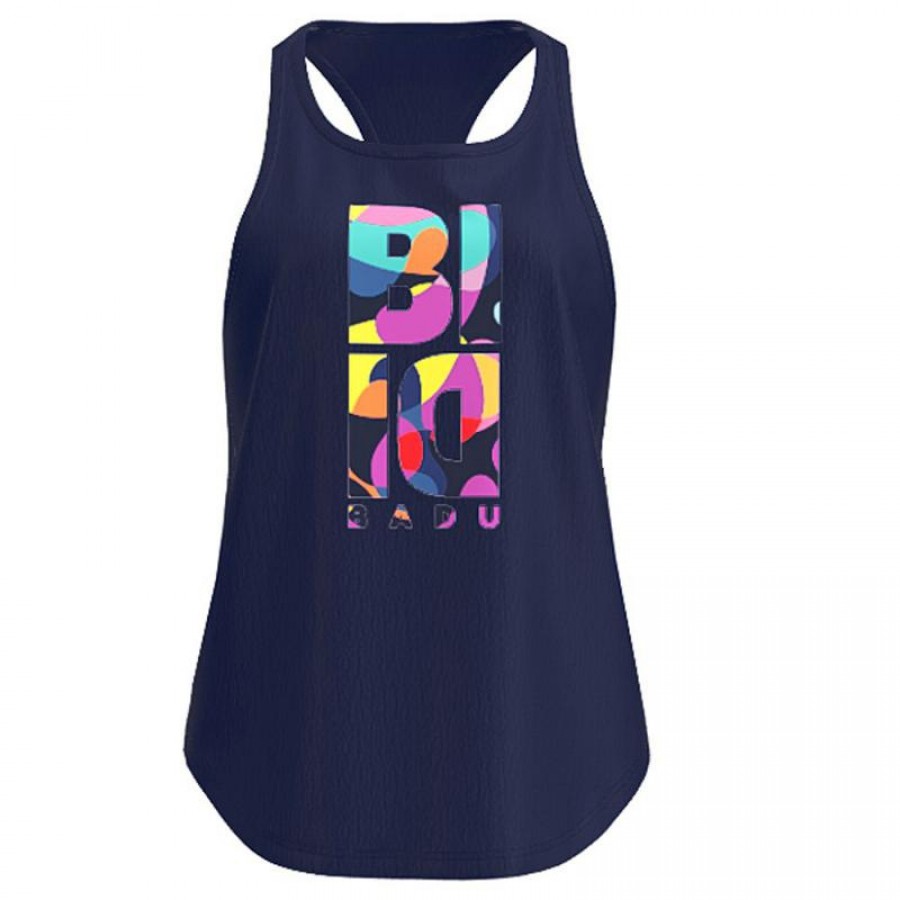 Camiseta Feminina Bidi Badu Twiggy Chill Dark Blue Mix  Oferta + Barato