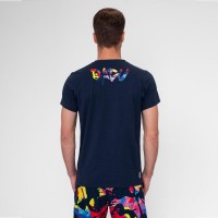 Camiseta Bidi Badu Wild Arts Chill Azul Oscuro Rojo Mix  Offer + Cheap