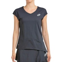 Camiseta Bullpadel Adoros Bicolor Preta  Oferta + Barato