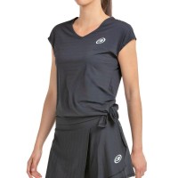Camiseta Bullpadel Adoros Bicolor Preta  Oferta + Barato