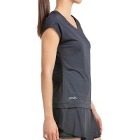 Camiseta Bullpadel Adoros Bicolor Preta  Oferta + Barato