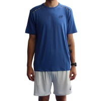 T-shirt Bullpadel Adventure Bleu Intense  Offre - Pas cher