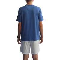 T-shirt Bullpadel Adventure Bleu Intense  Offre - Pas cher