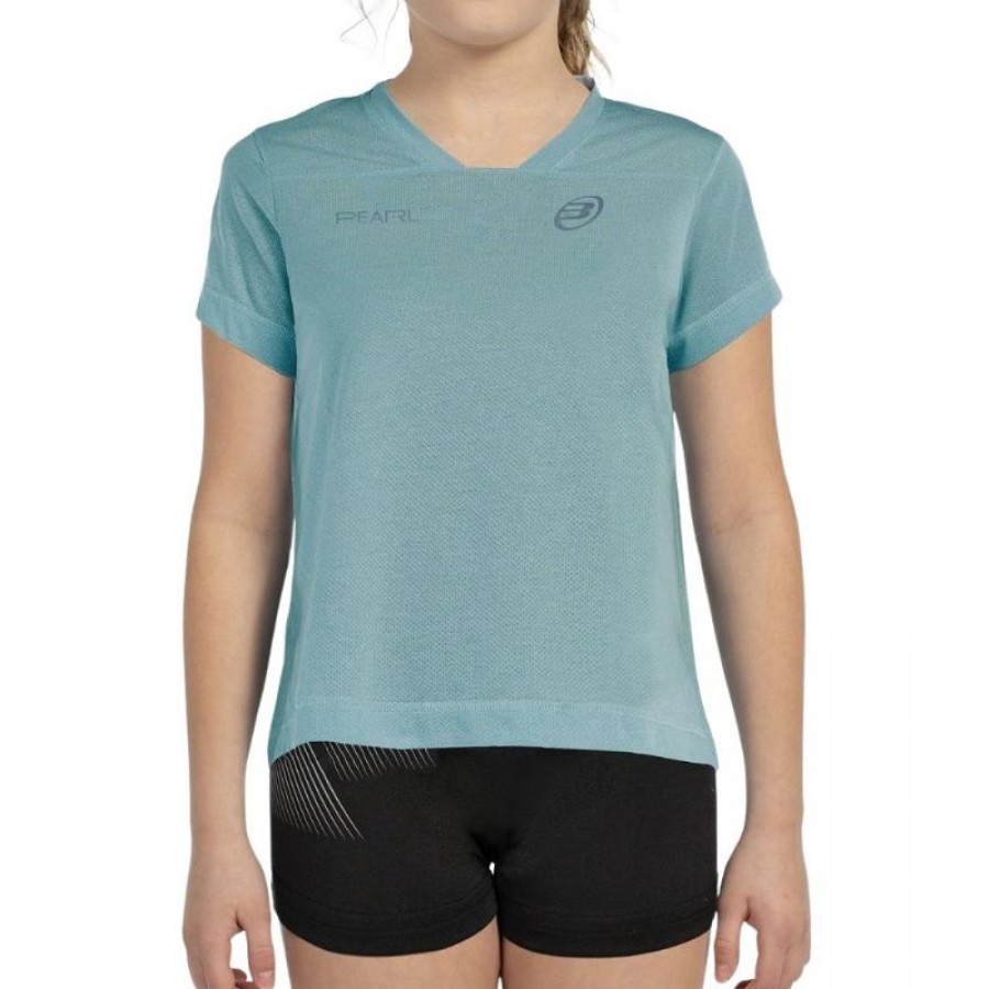 Bullpadel Bea Gonzalez 25V Aquamarine Junior T-Shirt  Offre - Pas cher