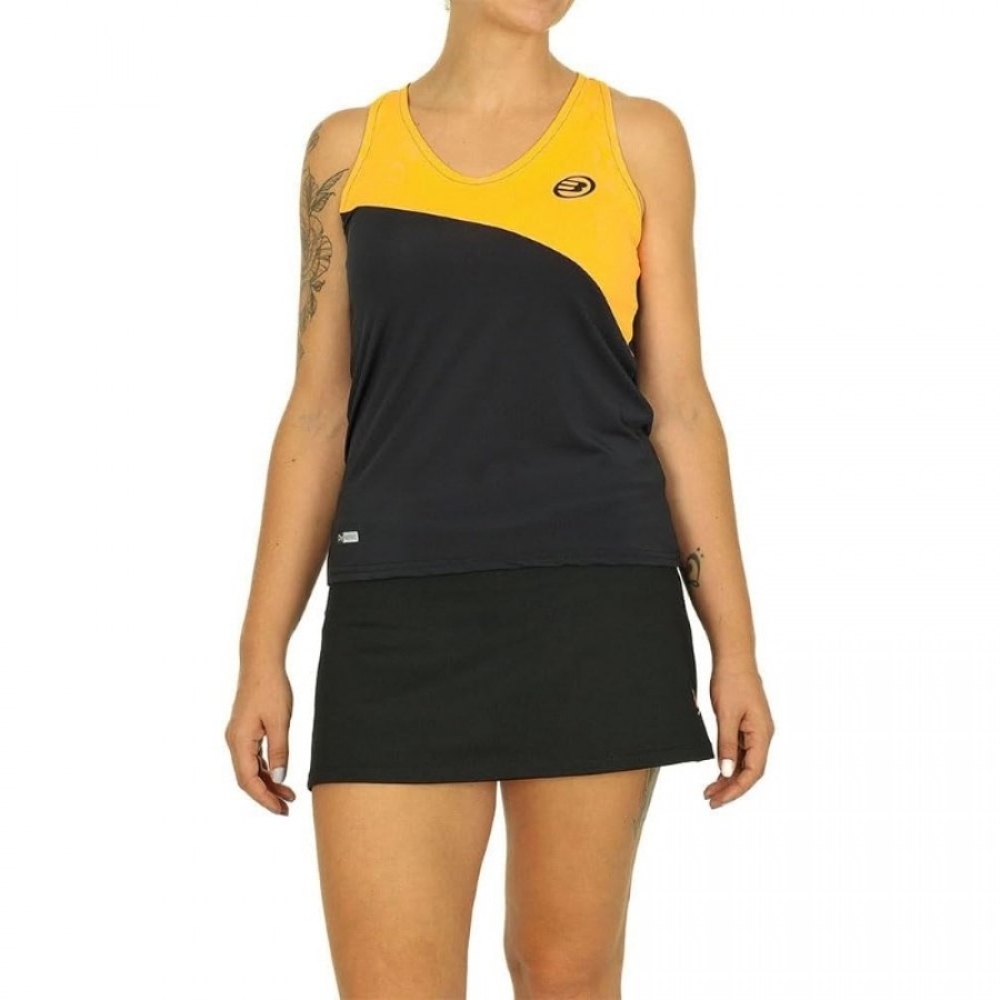 Camiseta Bullpadel BPCM-PN06 Preta  Oferta + Barato