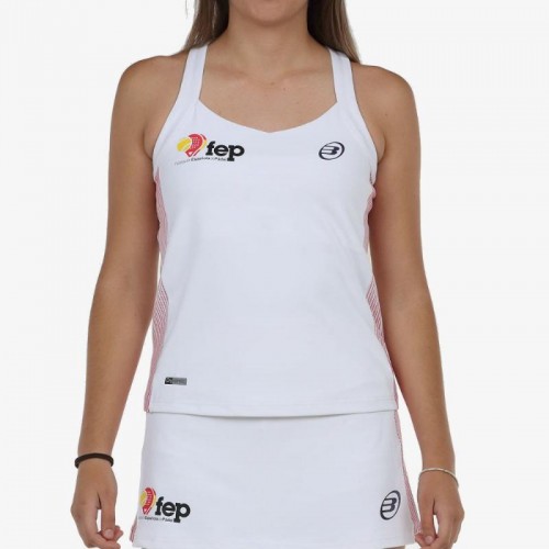 Bullpadel FEP Exima White T-Shirt