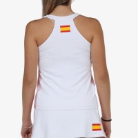 Camiseta Bullpadel FEP Exima Blanco  Oferta + Barato
