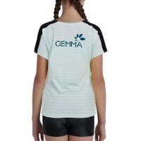 Camiseta Júnior Bullpadel Gemma Triay 25V Water Green